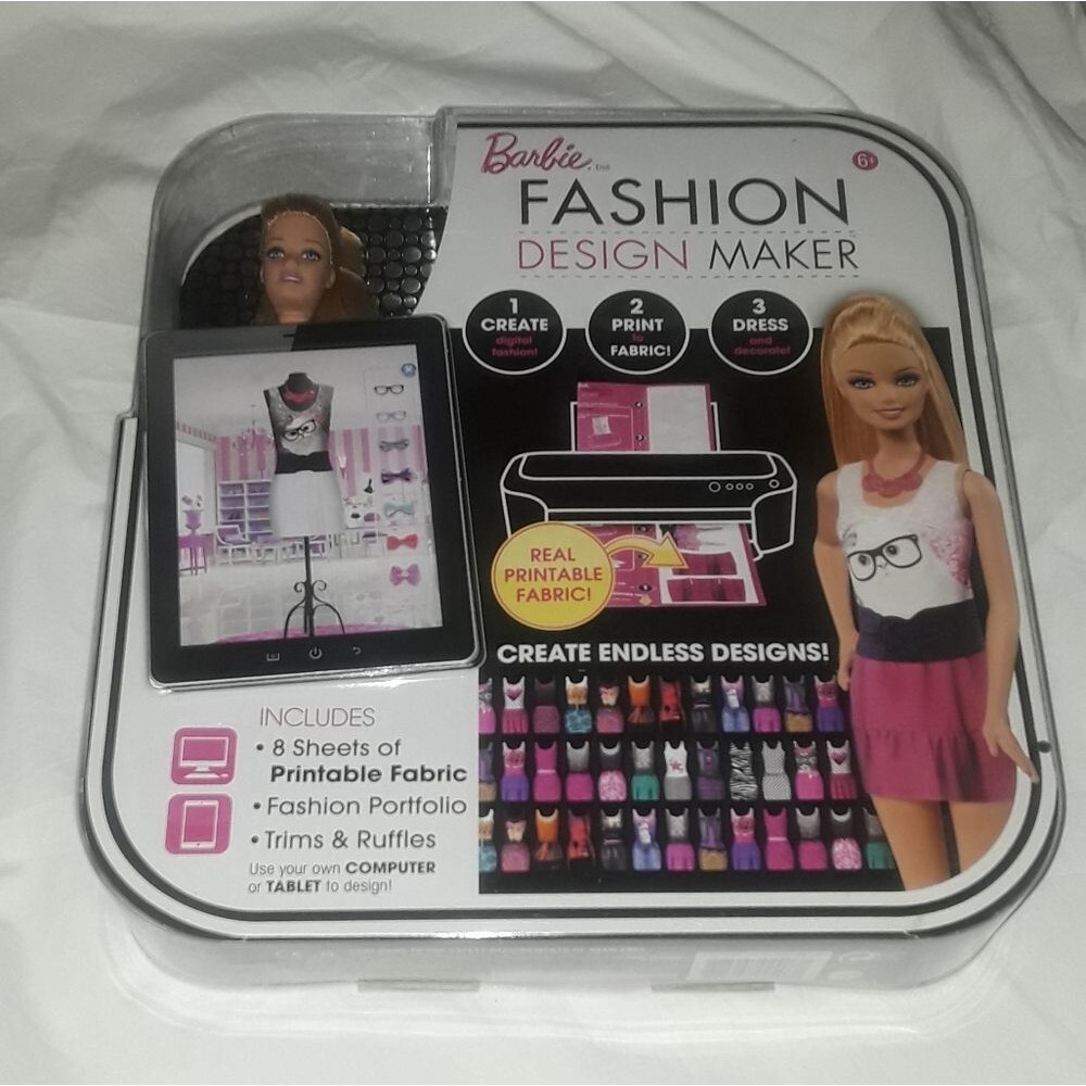 Barbie Fashion Design Maker Kit